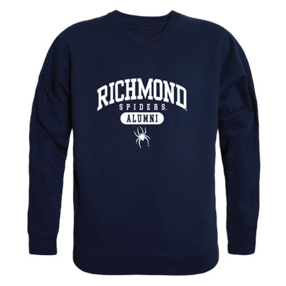 University of Richmond Spiders Alumni Fleece Crewneck Pullover Sweatshirt Heather Gray-Campus-Wardrobe
