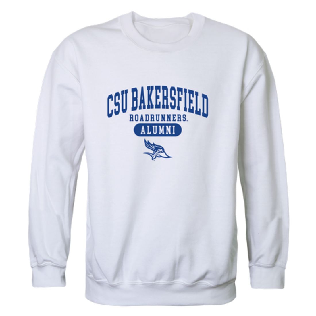 CSUB California State University Bakersfield Roadrunners Alumni Fleece Crewneck Pullover Sweatshirt Heather Gray-Campus-Wardrobe