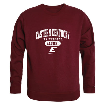 EKU Eastern Kentucky University Colonels Alumni Fleece Crewneck Pullover Sweatshirt Heather Gray-Campus-Wardrobe