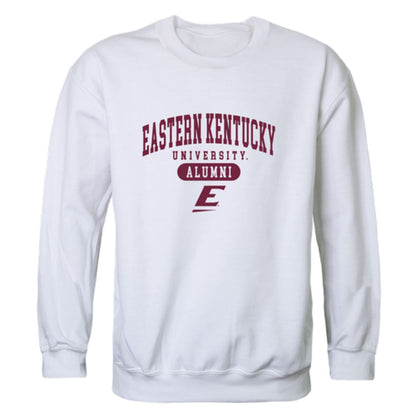 EKU Eastern Kentucky University Colonels Alumni Fleece Crewneck Pullover Sweatshirt Heather Gray-Campus-Wardrobe