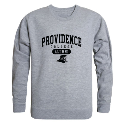 Providence College Friars Alumni Fleece Crewneck Pullover Sweatshirt Black-Campus-Wardrobe