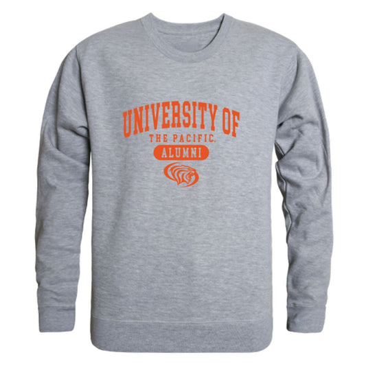Mouseover Image, University of the Pacific Tigers Alumni Crewneck Sweatshirt