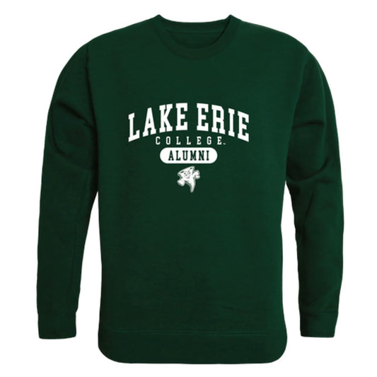Lake Erie College Storm Alumni Fleece Crewneck Pullover Sweatshirt Forest-Campus-Wardrobe