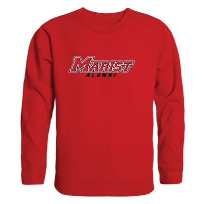 Marist College Red Foxes Alumni Fleece Crewneck Pullover Sweatshirt Heather Gray-Campus-Wardrobe