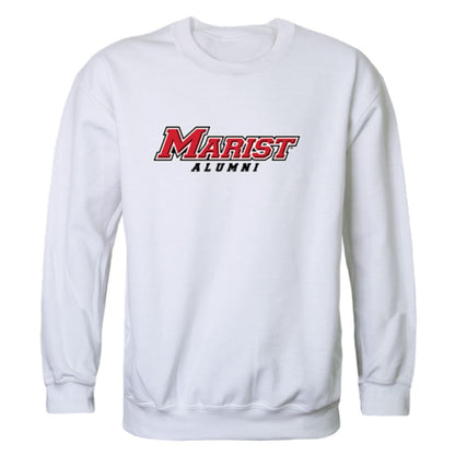 Marist College Red Foxes Alumni Fleece Crewneck Pullover Sweatshirt Heather Gray-Campus-Wardrobe