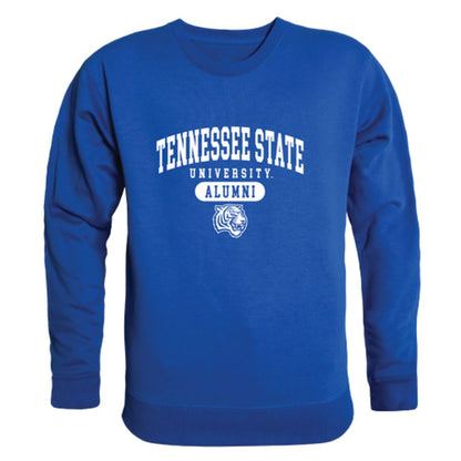 TSU Tennessee State University Tigers Alumni Fleece Crewneck Pullover Sweatshirt Heather Gray-Campus-Wardrobe