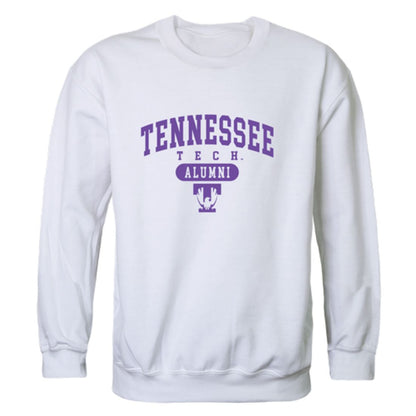 TTU Tennessee Tech University Golden Eagles Alumni Fleece Crewneck Pullover Sweatshirt Heather Charcoal-Campus-Wardrobe