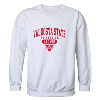 Valdosta V-State University Blazers Alumni Fleece Crewneck Pullover Sweatshirt Heather Gray-Campus-Wardrobe