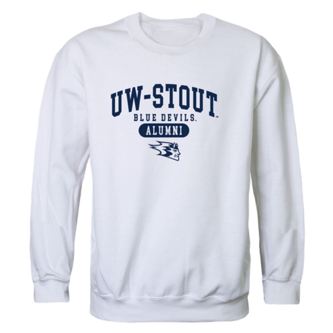 Wisconsin Stout Blue Devils Alumni Crewneck Sweatshirt