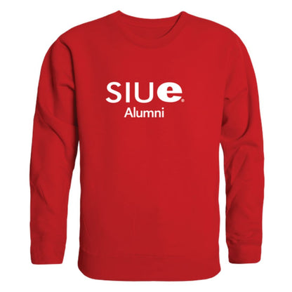 SIUE Southern Illinois University Edwardsville Cougars Alumni Fleece Crewneck Pullover Sweatshirt Heather Gray-Campus-Wardrobe