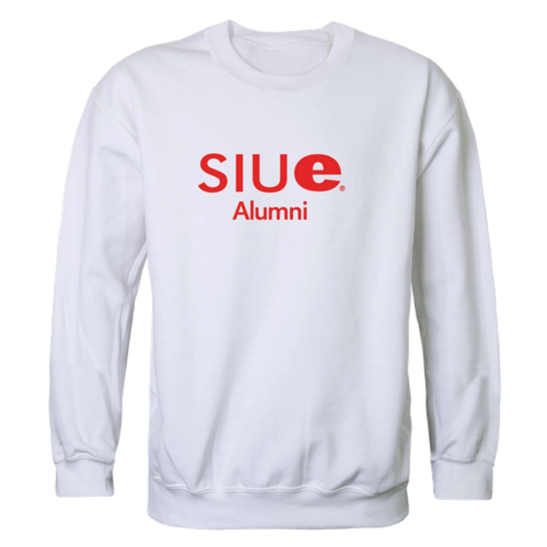 SIUE Southern Illinois University Edwardsville Cougars Alumni Fleece Crewneck Pullover Sweatshirt Heather Gray-Campus-Wardrobe