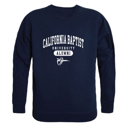 CBU California Baptist University Lancers Alumni Fleece Crewneck Pullover Sweatshirt Heather Gray-Campus-Wardrobe