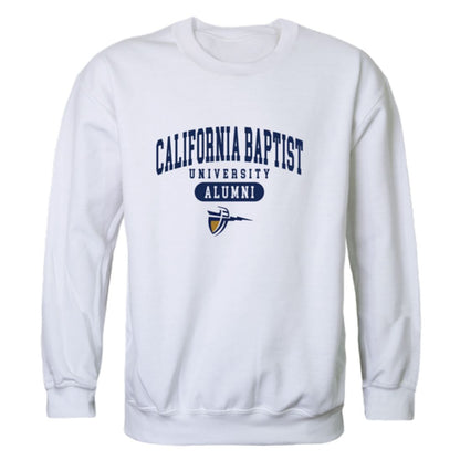 CBU California Baptist University Lancers Alumni Fleece Crewneck Pullover Sweatshirt Heather Gray-Campus-Wardrobe