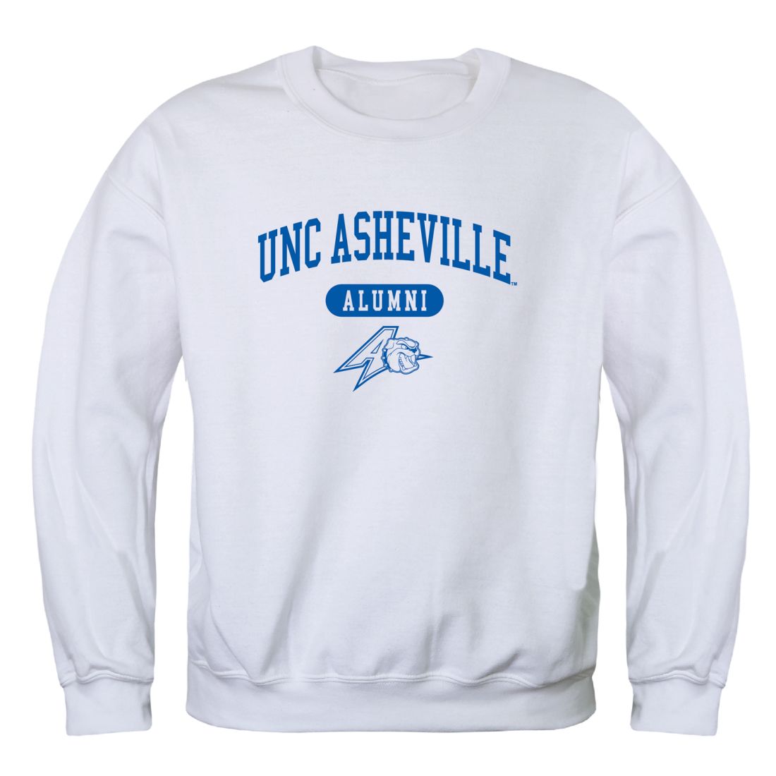 University of North Carolina Asheville Bulldogs Alumni Crewneck Sweatshirt