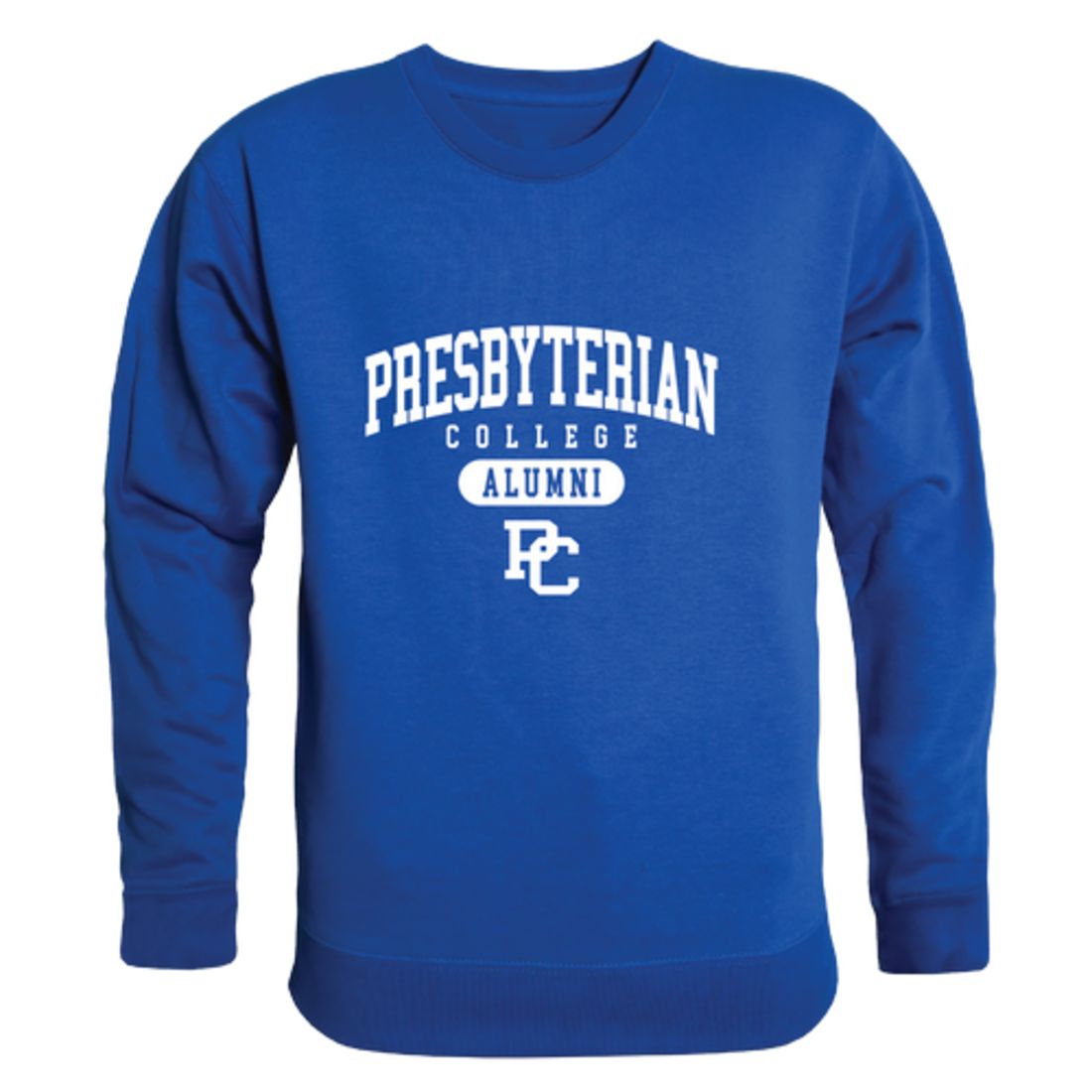 Presbyterian-College-Blue-Hose-Alumni-Fleece-Crewneck-Pullover-Sweatshirt