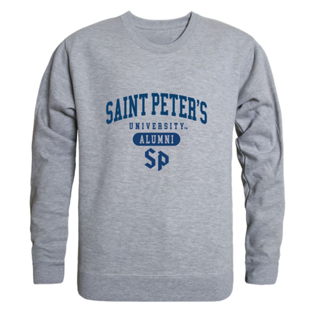 Saint-Peter's-University-Peacocks-Alumni-Fleece-Crewneck-Pullover-Sweatshirt