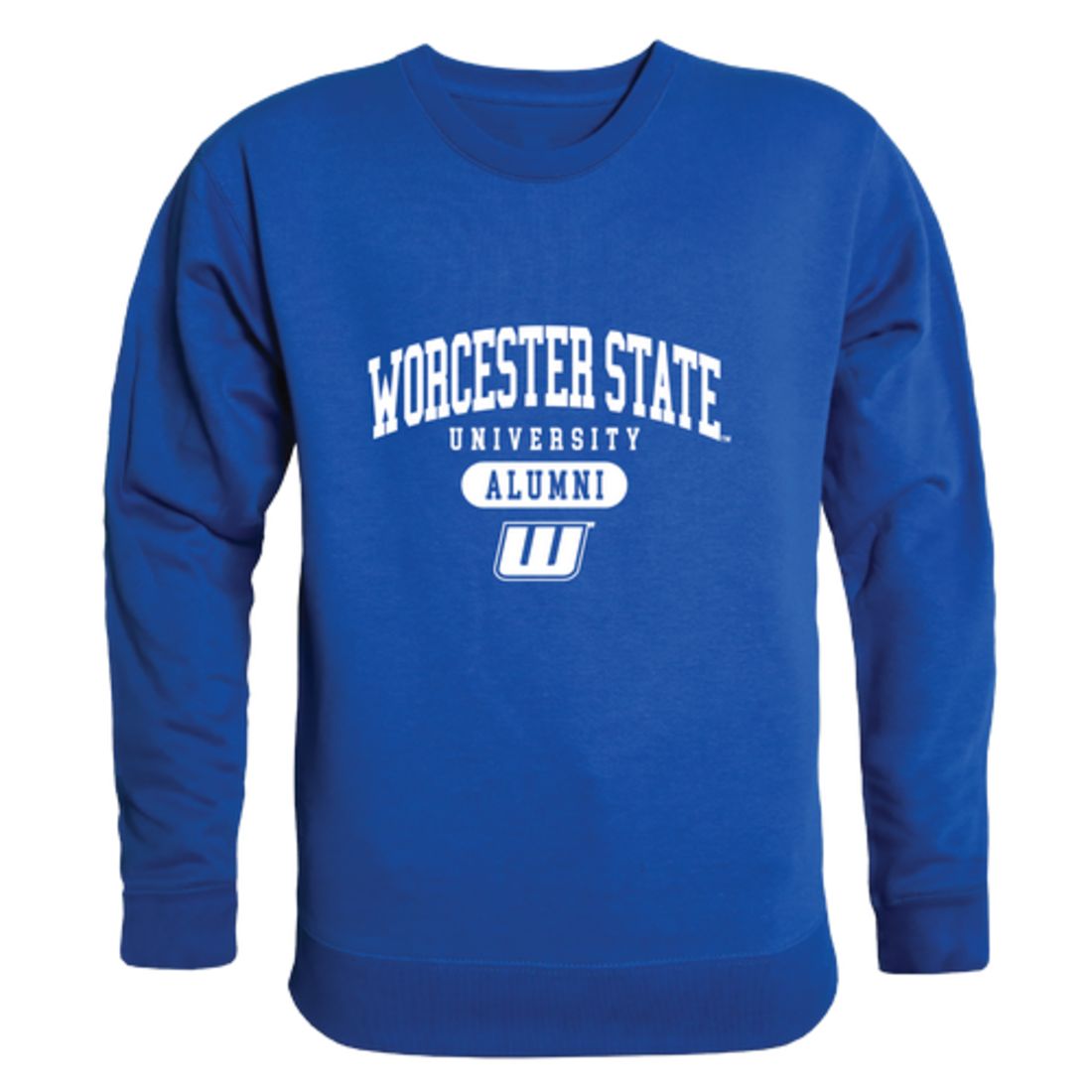 Worcester-State-University-Lancers-Alumni-Fleece-Crewneck-Pullover-Sweatshirt