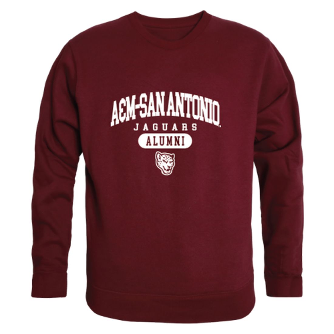 Texas-A&M-University-San-Antonio-Jaguars-Alumni-Fleece-Crewneck-Pullover-Sweatshirt