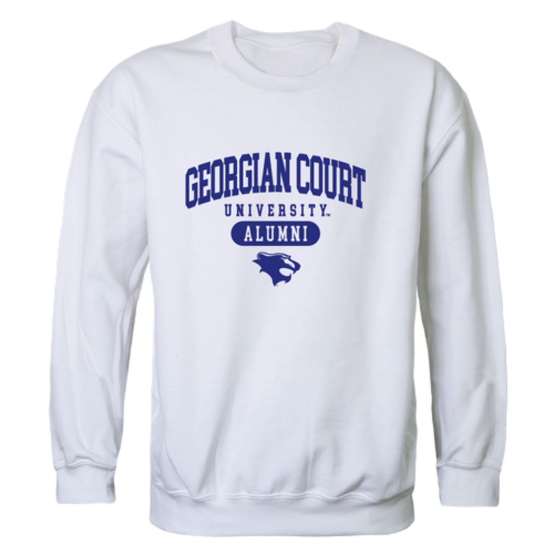 Georgian-Court-University-Lions-Alumni-Fleece-Crewneck-Pullover-Sweatshirt