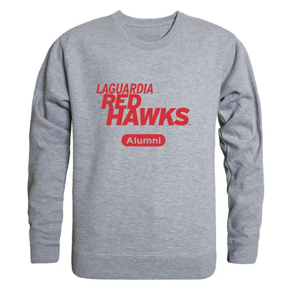 LaGuardia Community College Red Hawks Alumni Crewneck Sweatshirt