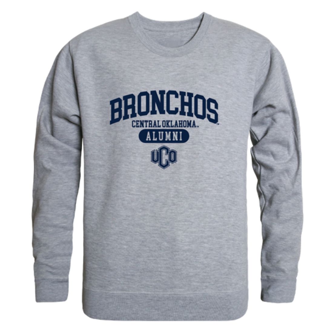 University-of-Central-Oklahoma-Bronchos-Alumni-Fleece-Crewneck-Pullover-Sweatshirt