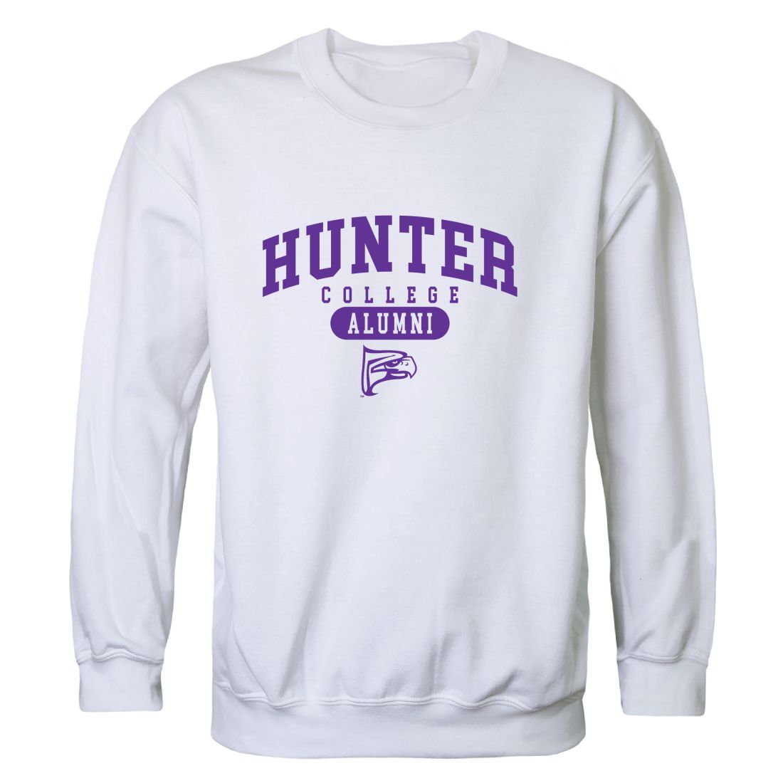 Hunter College Hawks Alumni Crewneck Sweatshirt