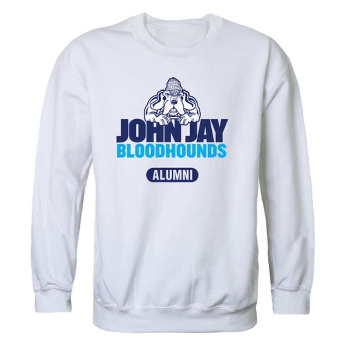 John Jay College of Criminal Justice Bloodhounds Alumni Crewneck Sweatshirt