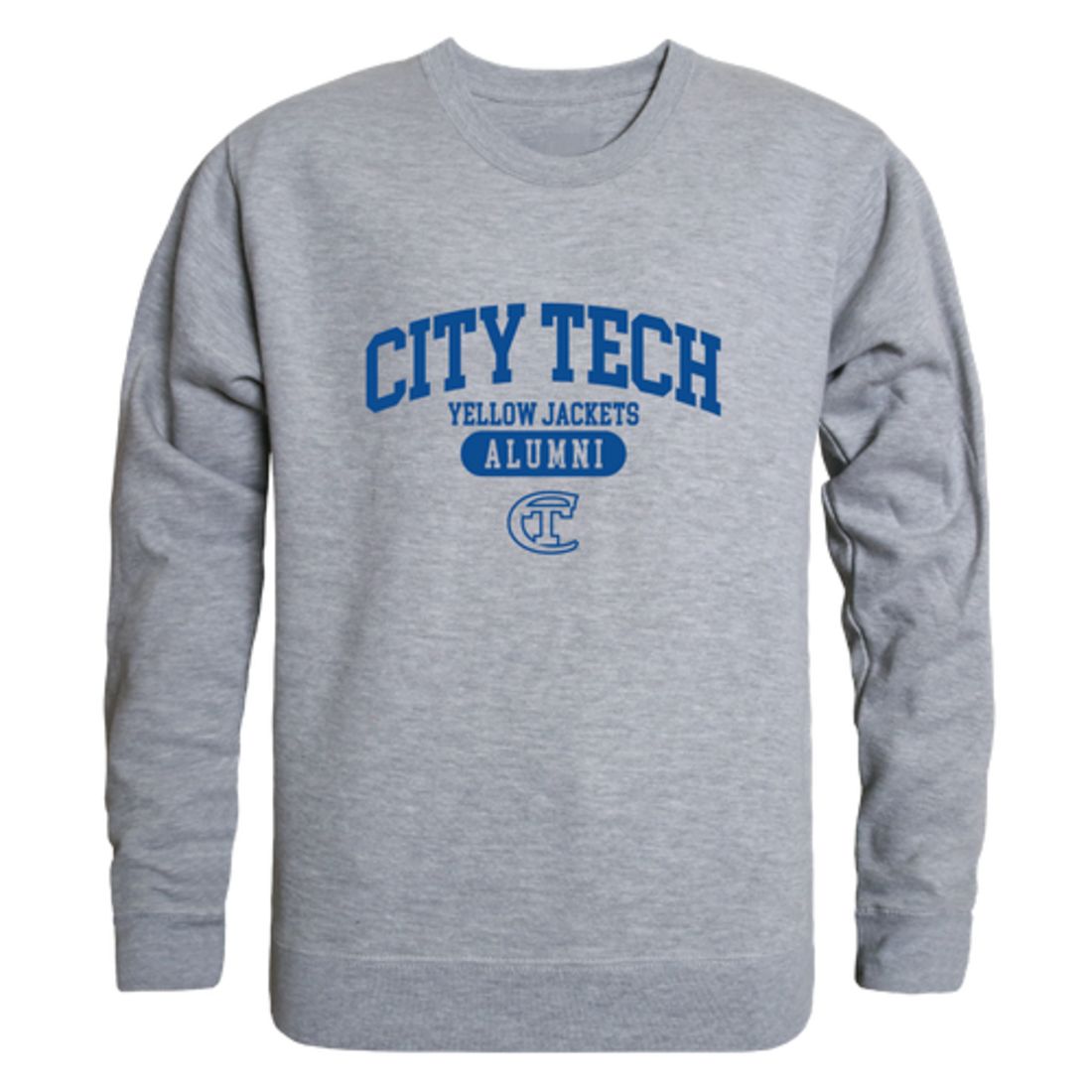 New York City College of Technology Yellow Jackets Alumni Crewneck Sweatshirt