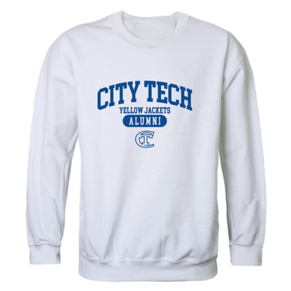 New York City College of Technology Yellow Jackets Alumni Crewneck Sweatshirt