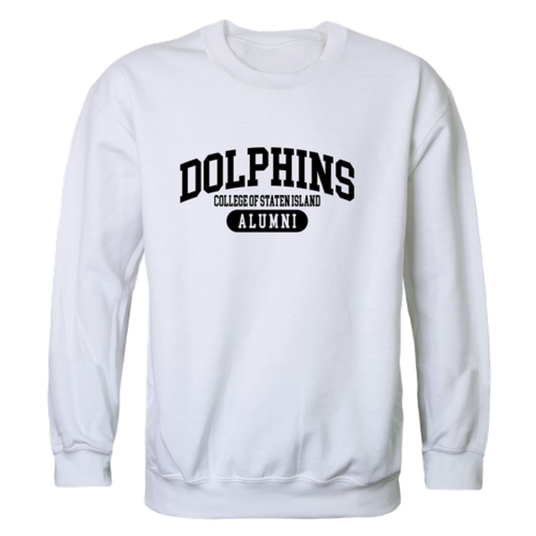 CUNY College of Staten Island Dolphins Alumni Crewneck Sweatshirt