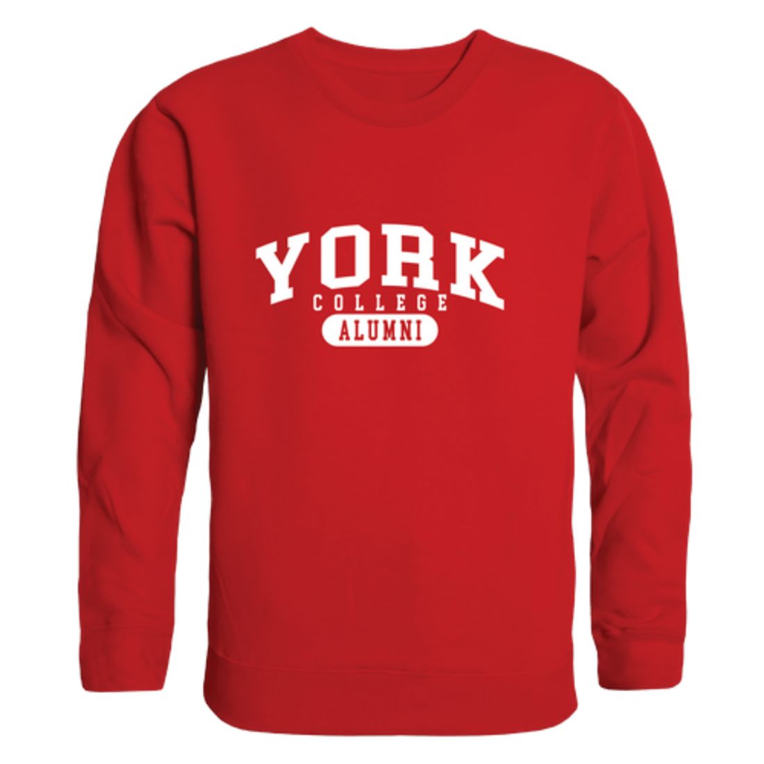 York College Cardinals Alumni Crewneck Sweatshirt