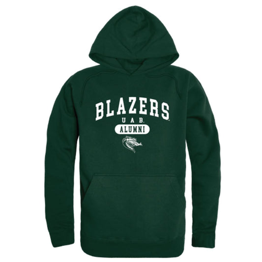 UAB University of Alabama at Birmingham Blazer Alumni Fleece Hoodie Sweatshirts Forest-Campus-Wardrobe