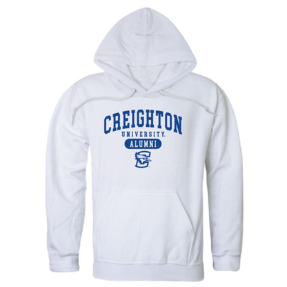 Creighton University Bluejays Alumni Fleece Hoodie Sweatshirts Heather Grey-Campus-Wardrobe