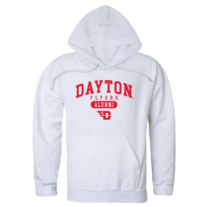 UD University of Dayton Flyers Alumni Fleece Hoodie Sweatshirts Heather Grey-Campus-Wardrobe