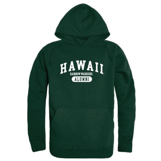University of Hawaii Rainbow Warriors Alumni Fleece Hoodie Sweatshirts Forest-Campus-Wardrobe