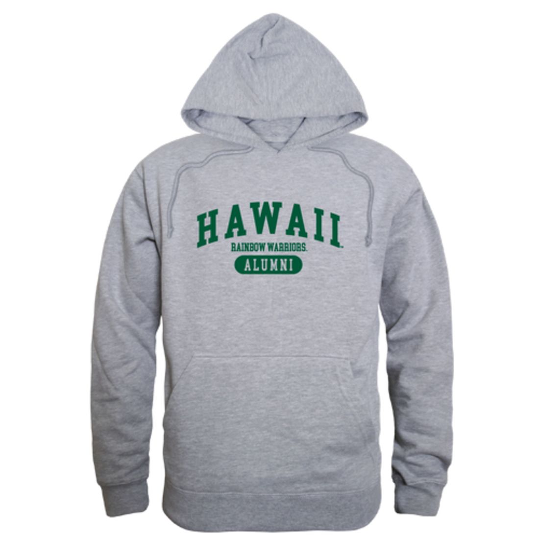 University of Hawaii Rainbow Warriors Alumni Fleece Hoodie Sweatshirts Forest-Campus-Wardrobe