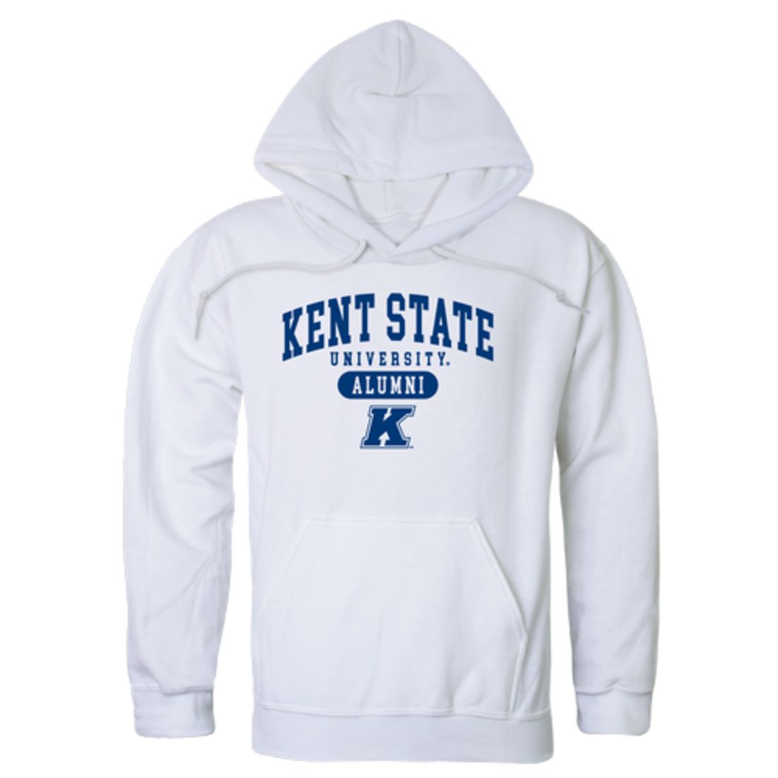 KSU Kent State University The Golden Eagles Alumni Fleece Hoodie Sweatshirts Heather Grey-Campus-Wardrobe