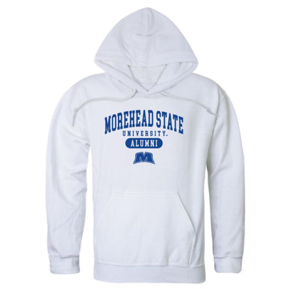 MSU Morehead State University Eagles Alumni Fleece Hoodie Sweatshirts Heather Grey-Campus-Wardrobe