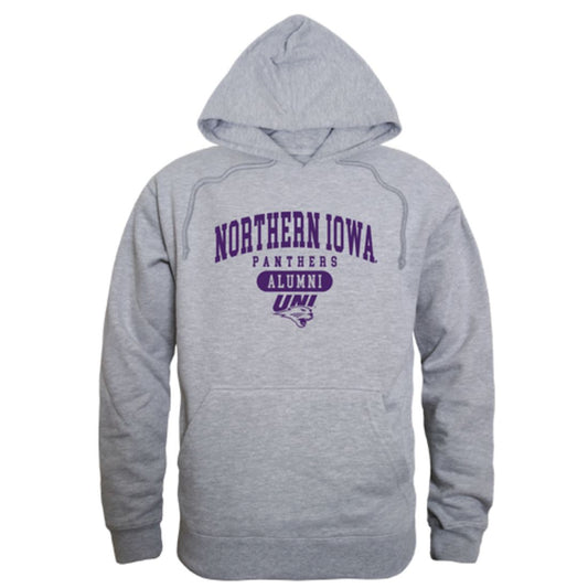 Mouseover Image, University of Northern Iowa Panthers Alumni Fleece Hoodie Sweatshirts Heather Charcoal-Campus-Wardrobe