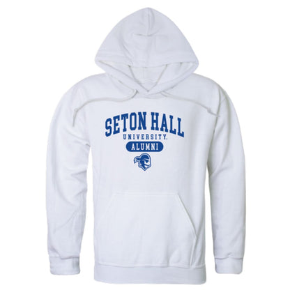 SHU Seton Hall University Pirates Alumni Fleece Hoodie Sweatshirts Heather Grey-Campus-Wardrobe
