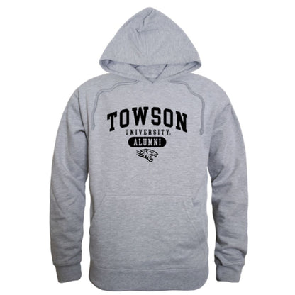 TU Towson University Tigers Alumni Fleece Hoodie Sweatshirts Black-Campus-Wardrobe
