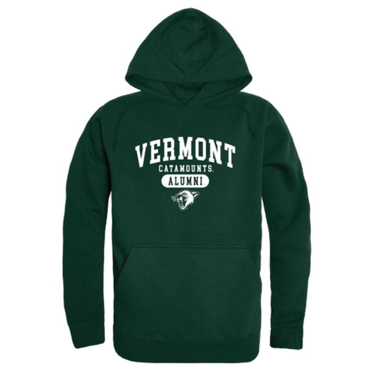 UVM University of Vermont Catamounts Alumni Fleece Hoodie Sweatshirts Forest-Campus-Wardrobe