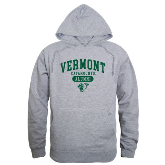 Mouseover Image, UVM University of Vermont Catamounts Alumni Fleece Hoodie Sweatshirts Forest-Campus-Wardrobe