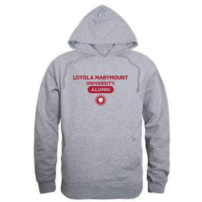 LMU Loyola Marymount University Lions Alumni Fleece Hoodie Sweatshirts Heather Charcoal-Campus-Wardrobe