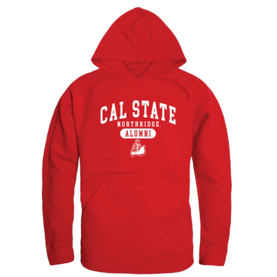 CSUN California State University Northridge Matadors Alumni Fleece Hoodie Sweatshirts Heather Grey-Campus-Wardrobe