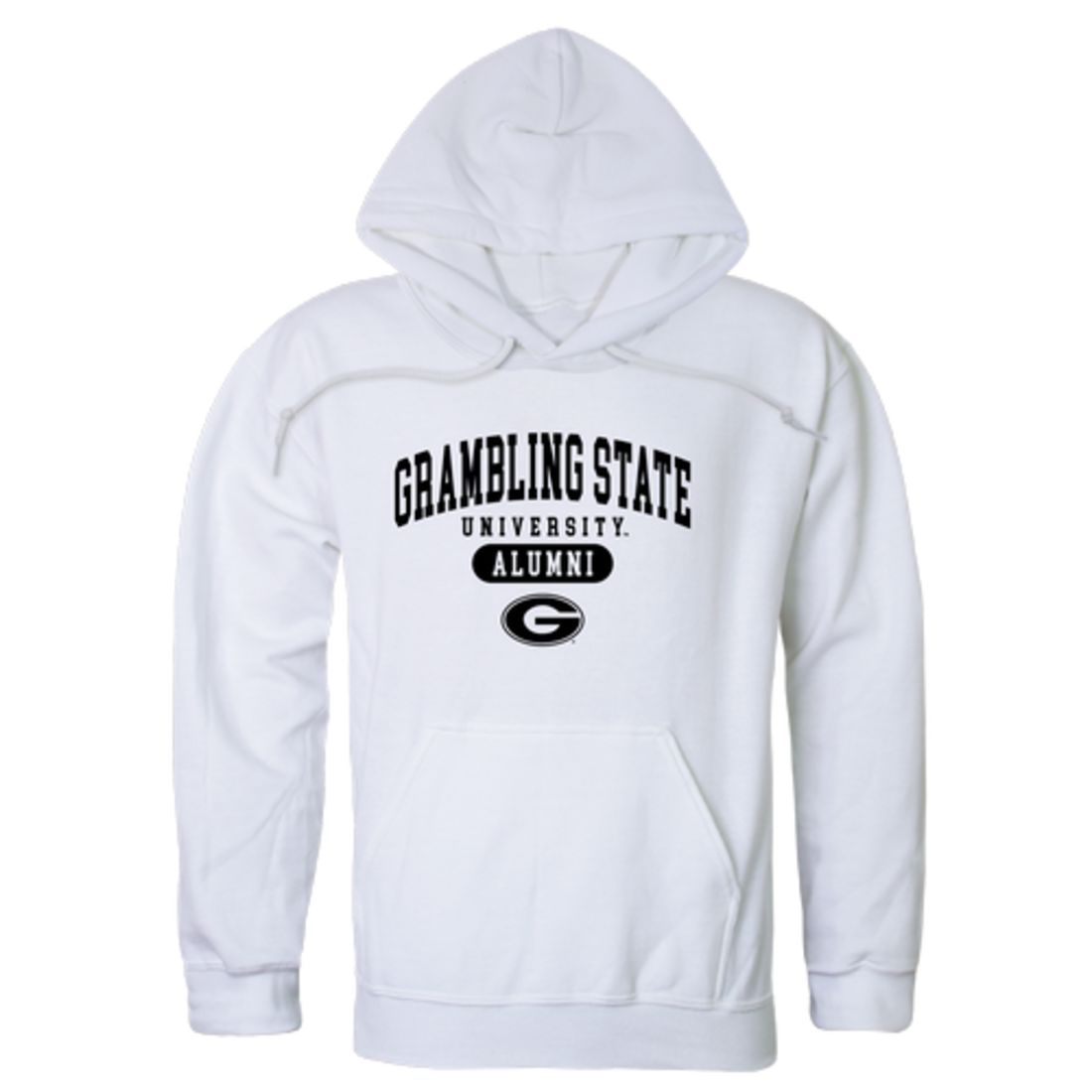 GSU Grambling State University Tigers Alumni Fleece Hoodie Sweatshirts Black-Campus-Wardrobe