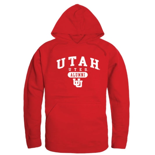 Mouseover Image, University of Utah Utes Alumni Fleece Hoodie Sweatshirts Heather Grey-Campus-Wardrobe