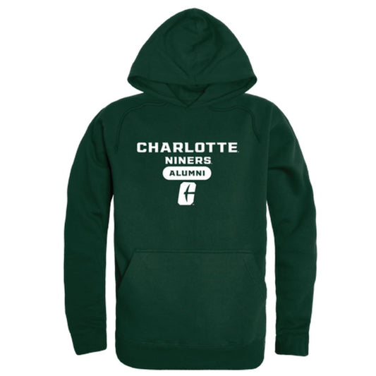 UNC University of North Carolina at Charlotte 49ers Alumni Fleece Hoodie Sweatshirts Forest-Campus-Wardrobe