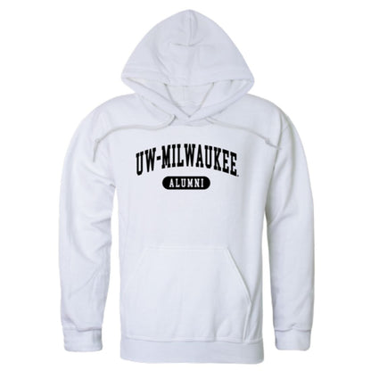 UW University of Wisconsin Milwaukee Panthers Alumni Fleece Hoodie Sweatshirts Black-Campus-Wardrobe