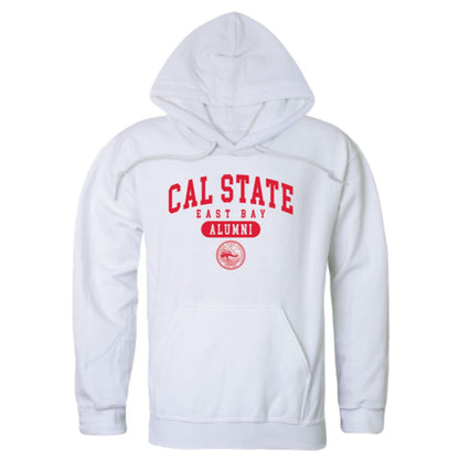 California State University East Bay Pioneers Alumni Fleece Hoodie Sweatshirts Heather Grey-Campus-Wardrobe